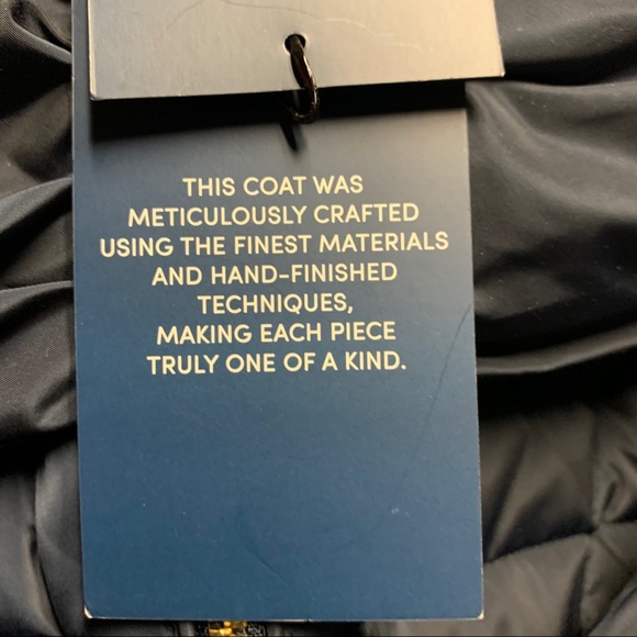 NEW Cole Haan Zip-front Down Jacket - Picture 6 of 9